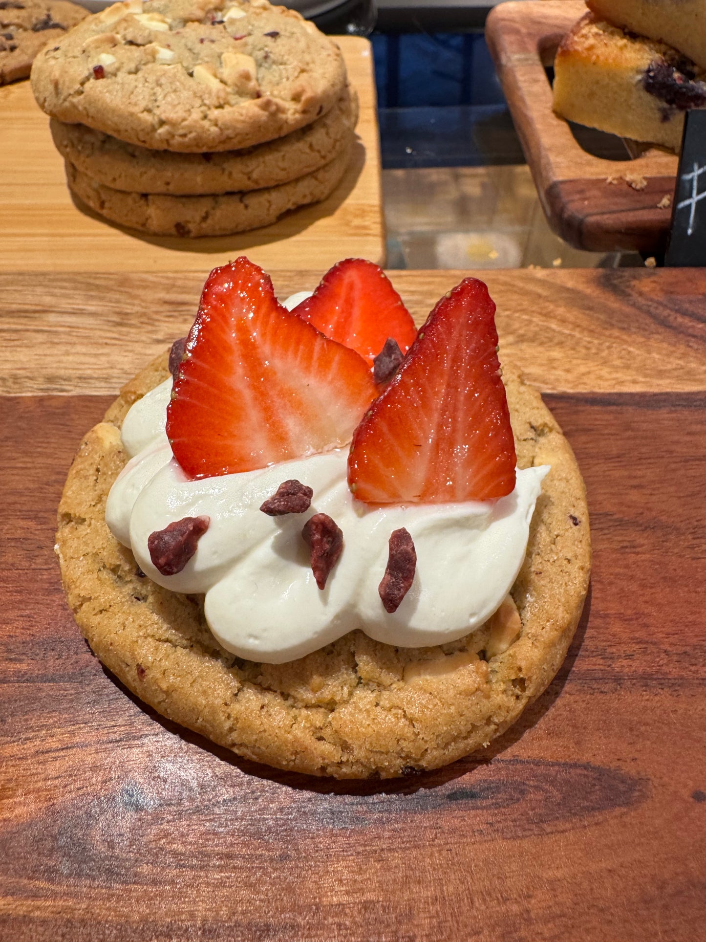 Cookie de fresa