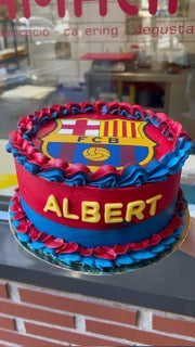 Pastel de futbol